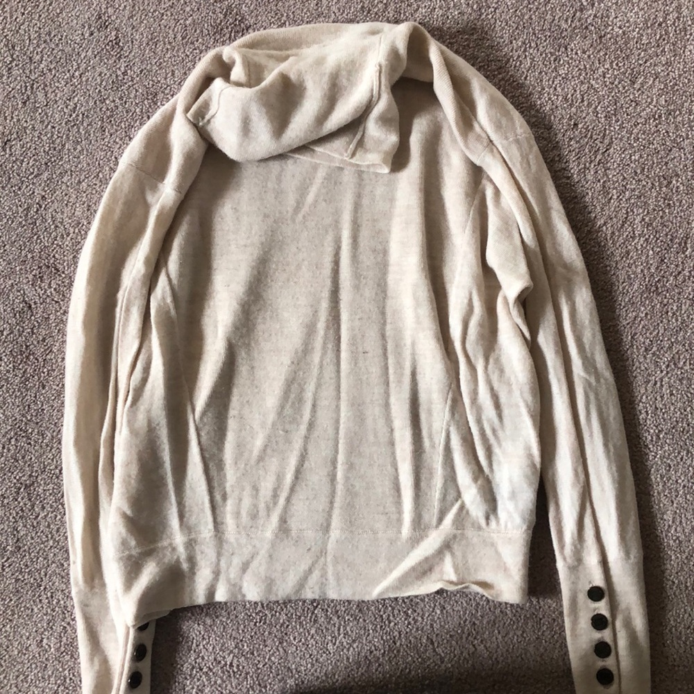 Anthropologie Pink Turtleneck Sweater, Size S